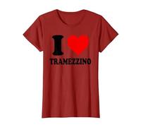 I Love Tramezzino Maglietta, Donna, Mirtillo Rosso, L
