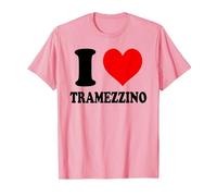 I Love Tramezzino Maglietta, Uomo, Rosa, L