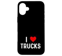 I Love Trucks - Cuore - Dump Truck Meccanico Big Rig Semi Custodia per iPhone 16 Plus