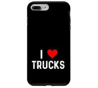 I Love Trucks - Cuore - Dump Truck Meccanico Big Rig Semi Custodia per iPhone 7 Plus/8 Plus
