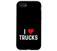 I Love Trucks - Cuore - Dump Truck Meccanico Big Rig Semi Custodia per iPhone SE (2020) / 7/8