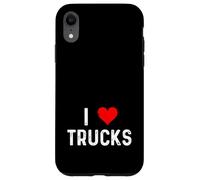 I Love Trucks - Cuore - Dump Truck Meccanico Big Rig Semi Custodia per iPhone XR
