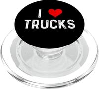 I Love Trucks - Cuore - Dump Truck Meccanico Big Rig Semi PopSockets PopGrip per MagSafe