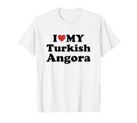 I Love Turkish Angora Maglietta