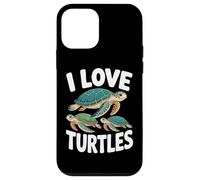 I Love Turtles Ocean Animals Amante Custodia per iPhone 12 mini
