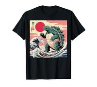 I Love Turtles Sea Retro Vintage Arte Giapponese Leggendaria Maglietta