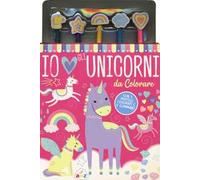 I love unicorni da colorare. Ediz. a colori. Con gadget