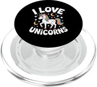 I Love Unicorns Creatura Magica Carino PopSockets PopGrip per MagSafe