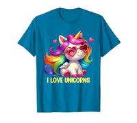 I Love Unicorns Maglietta