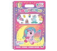 I love unicorns. Puffy sticker. Magie tra le nuvole. Ediz. a colori. Ediz. a spirale