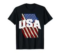 I Love USA, Cool United States Of America Flag T Shirt, USA Maglietta