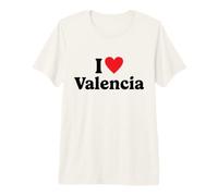 I Love Valencia Maglietta Premium