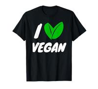 I Love Vegan - Plant Based Gift Vegetarian Maglietta