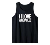 I Love Vegetables - Appassionato Vegetariano Canotta