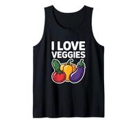 I Love Veggies Appassionato di giardini freschi Canotta