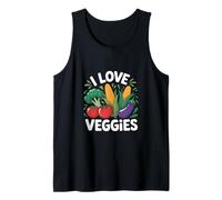 I Love Veggies Broccoli Freschi Pomodoro Mais Canotta