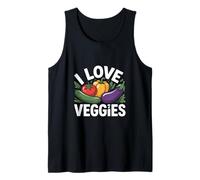 I Love Veggies Pomodoro Cetriolo Melanzane Canotta