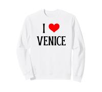 I Love Venice, Italia, Souvenir Italiano per Vacanze in Famiglia Felpa