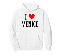 I Love Venice, Italia, Souvenir Italiano per Vacanze in Famiglia Felpa con Cappuccio
