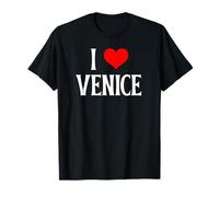 I Love Venice, Italia, Souvenir Italiano per Vacanze in Famiglia Maglietta
