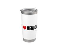 I love Venice Italia Venezia Bicchiere termico in acciaio inox doppia parete