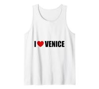 I Love Venice Italia Venezia Canotta