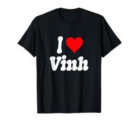I Love Vinh Cuore Nome Design Maglietta