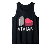 I Love Vivian Nome Personalizzato Vivian Canotta