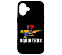 I Love Water Blasters Camicia Divertente Summer Squirter Water Gun Custodia per iPhone 16