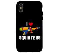 I Love Water Blasters Camicia Divertente Summer Squirter Water Gun Custodia per iPhone X/XS