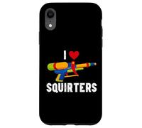 I Love Water Blasters Camicia Divertente Summer Squirter Water Gun Custodia per iPhone XR