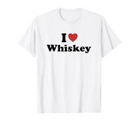I Love Whiskey Maglietta