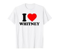 I Love Whitney · I Heart Whitney Maglietta