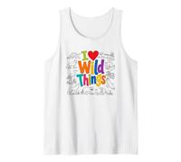 I Love Wild Things Wildlife Nature Animal Lover Canotta