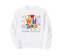 I Love Wild Things Wildlife Nature Animal Lover Felpa