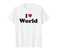 I Love World Maglietta