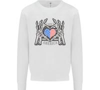 I Love You America Felpa Uomo Con Bandiera Del 4 Luglio USA