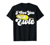 I Love You Elote Corn on The COB Funny Mexican Food Maglietta
