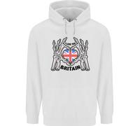 I Love You Gran Bretagna Union Jack Bandiera UK Uomo Felpa