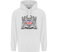 I Love You Gran Bretagna Union Jack Bandiera UK Uomo Felpa