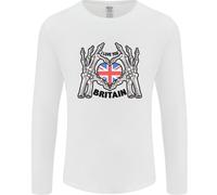 I Love You Gran Bretagna Union Jack Bandiera UK Uomo Maniche