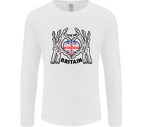 I Love You Gran Bretagna Union Jack Bandiera UK Uomo Maniche