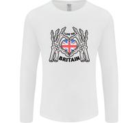 I Love You Gran Bretagna Union Jack Bandiera UK Uomo Maniche