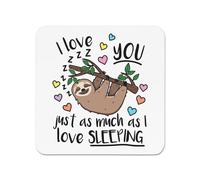 I Love You Just Come Molto Addormentato Frigo Magnete Bradipo Animale