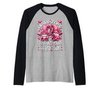 I Love You More The End I Win Pink GNOME Valentines Couple Maglia con Maniche Raglan