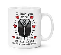 I Love You più Di My Friggitrice ad Aria 284ml Tazza San Marito Divertente