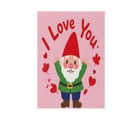 I Love Your Valentine Cartoon Nani bandiere di Giardino felice anno nuovo banner per la decorazione esterna 28x40 double sided