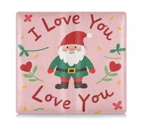 I Love Your Valentine - Porta carte di credito in pelle nana con scritta in lingua inglese "I Love Your Valentine", organizer per carte, documenti essenziali per la patente di guida