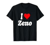 I Love Zeno Cuore Nome Design Maglietta