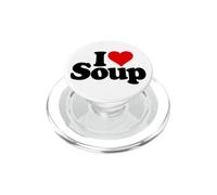 I LOVE ZUPPA DI CUORE PopSockets PopGrip per MagSafe